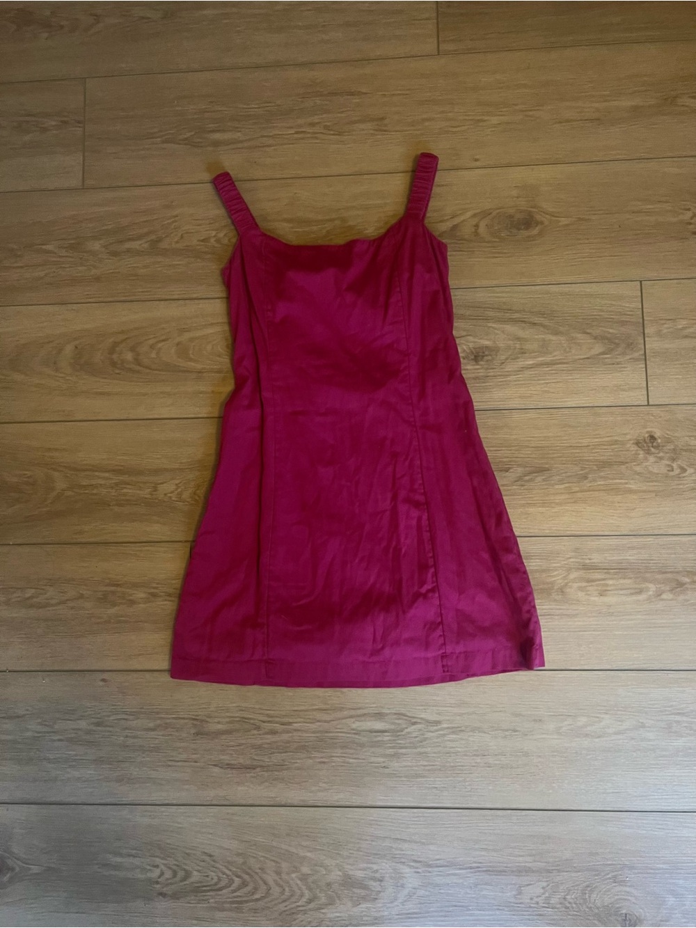 Free People Magenta Mini Slip Dress